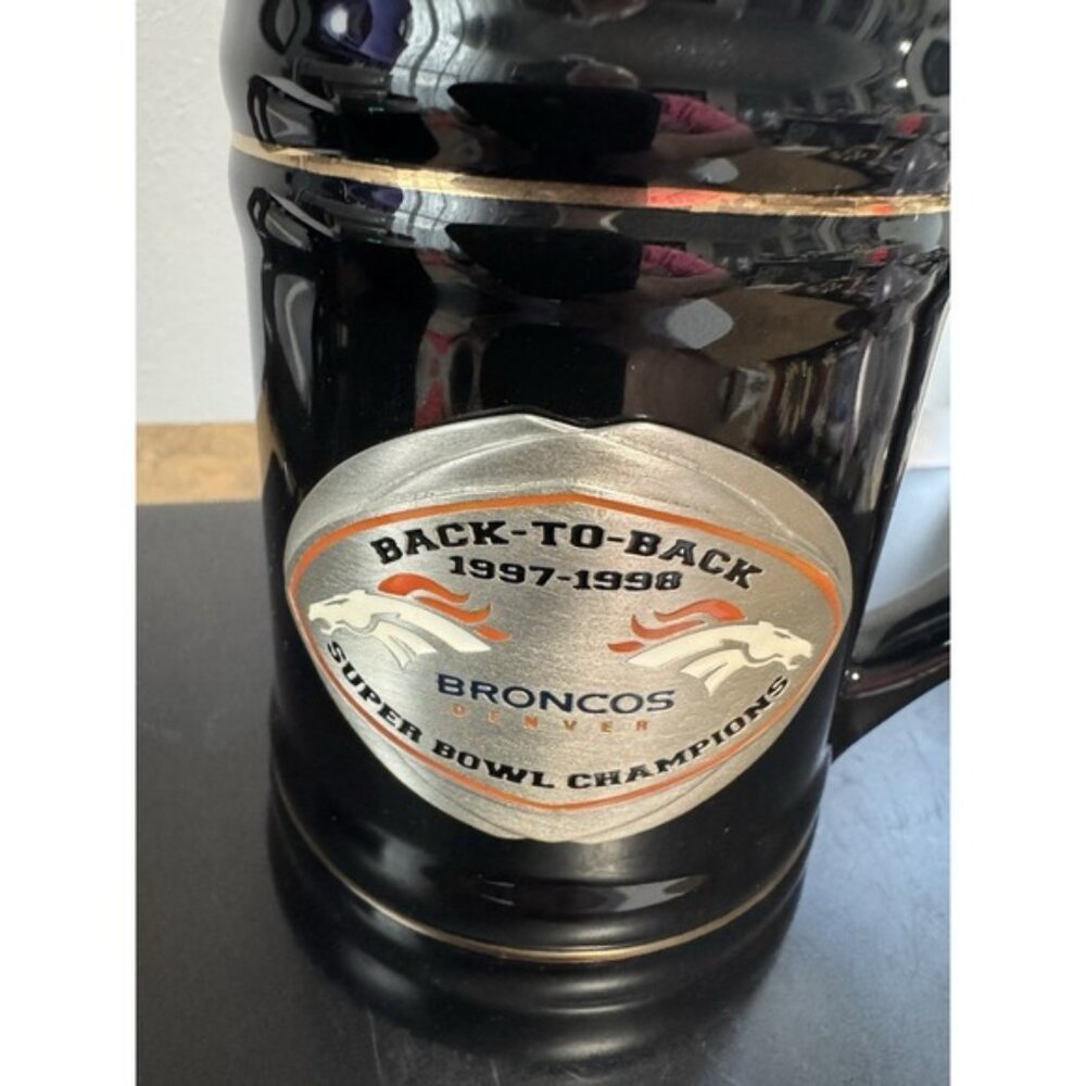 Denver Broncos Back To Back Super Bowl Champions Mug